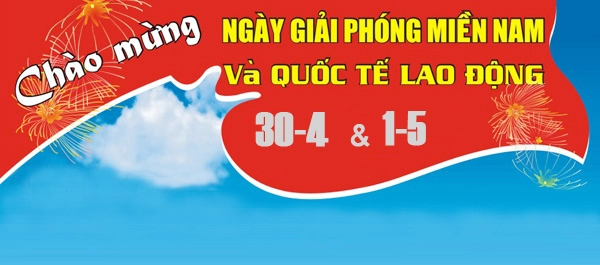 Thông báo lịch nghỉ tháng 4 năm 2015