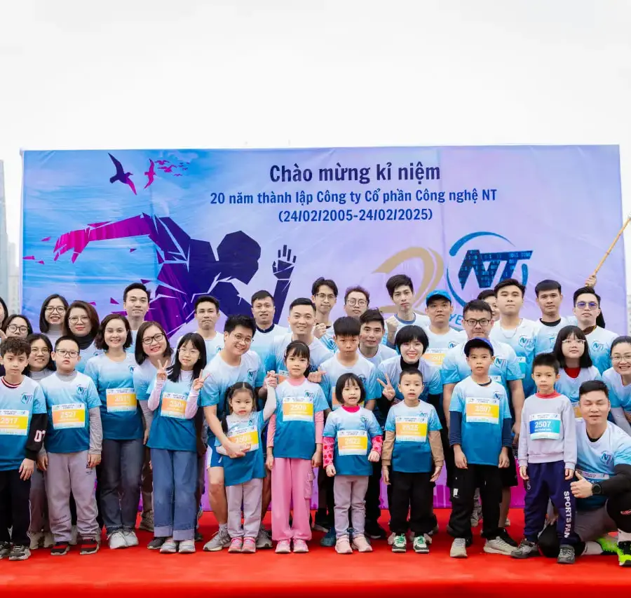 NT Runners: Bước chạy vượt qua mọi giới hạn - Chào mừng kỷ niệm 20 năm thành lập NT Technology., JSC