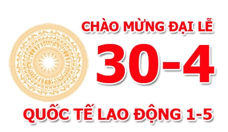 Thông báo lịch nghỉ lễ 30/4 và 01/5/2016